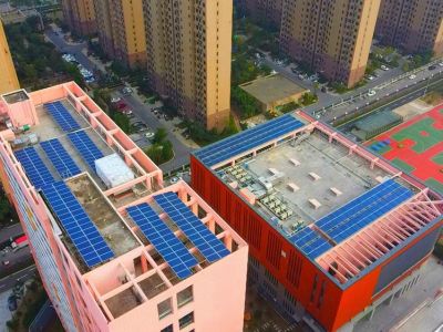 合肥市一六八中学（东区）150KW屋顶分布式光伏电站